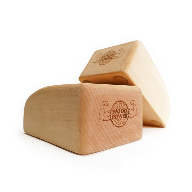 WoodPower® Handstand Wood Balancing Blocks - Comfort Edition